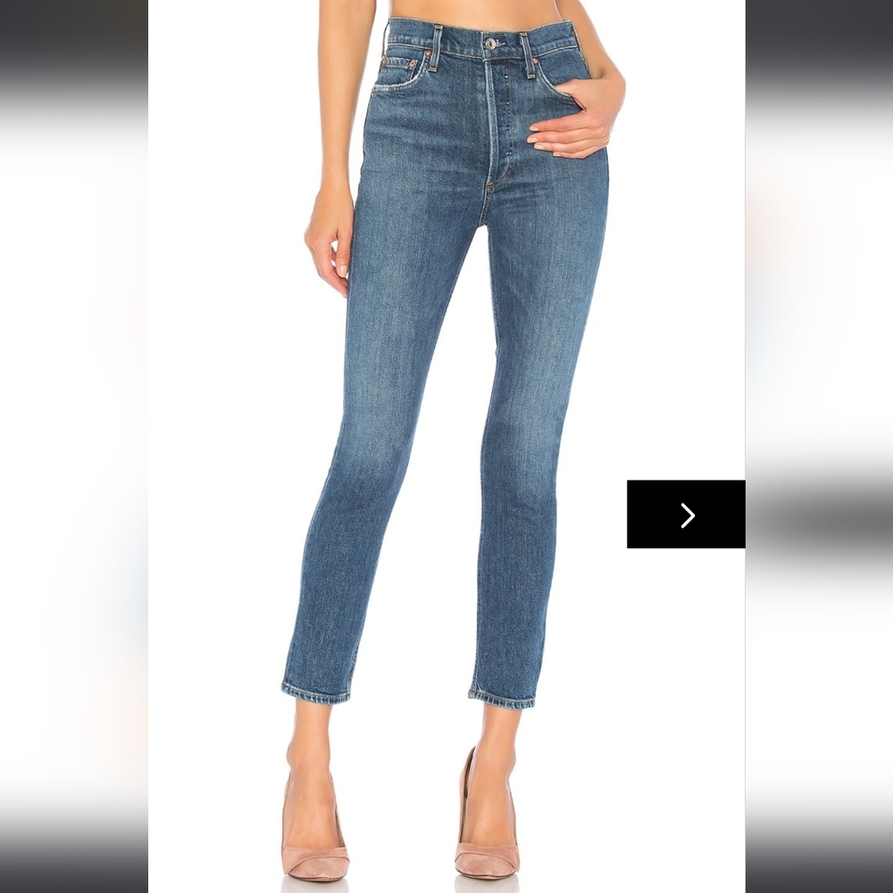Agolde |‎ High Rise Skinny Jean, size 27,